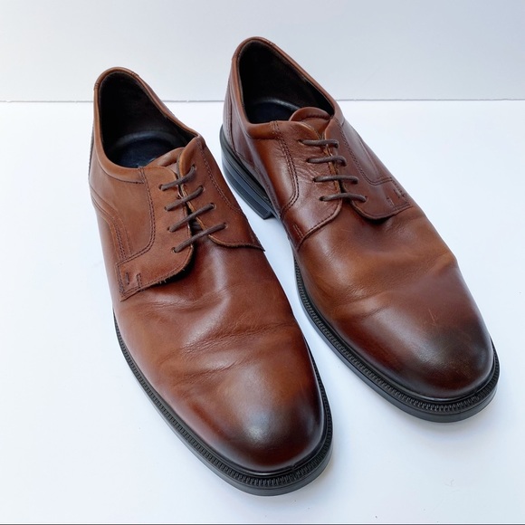 Ecco Brown Leather Almond Toe Shoes US10/EU44 main image 7